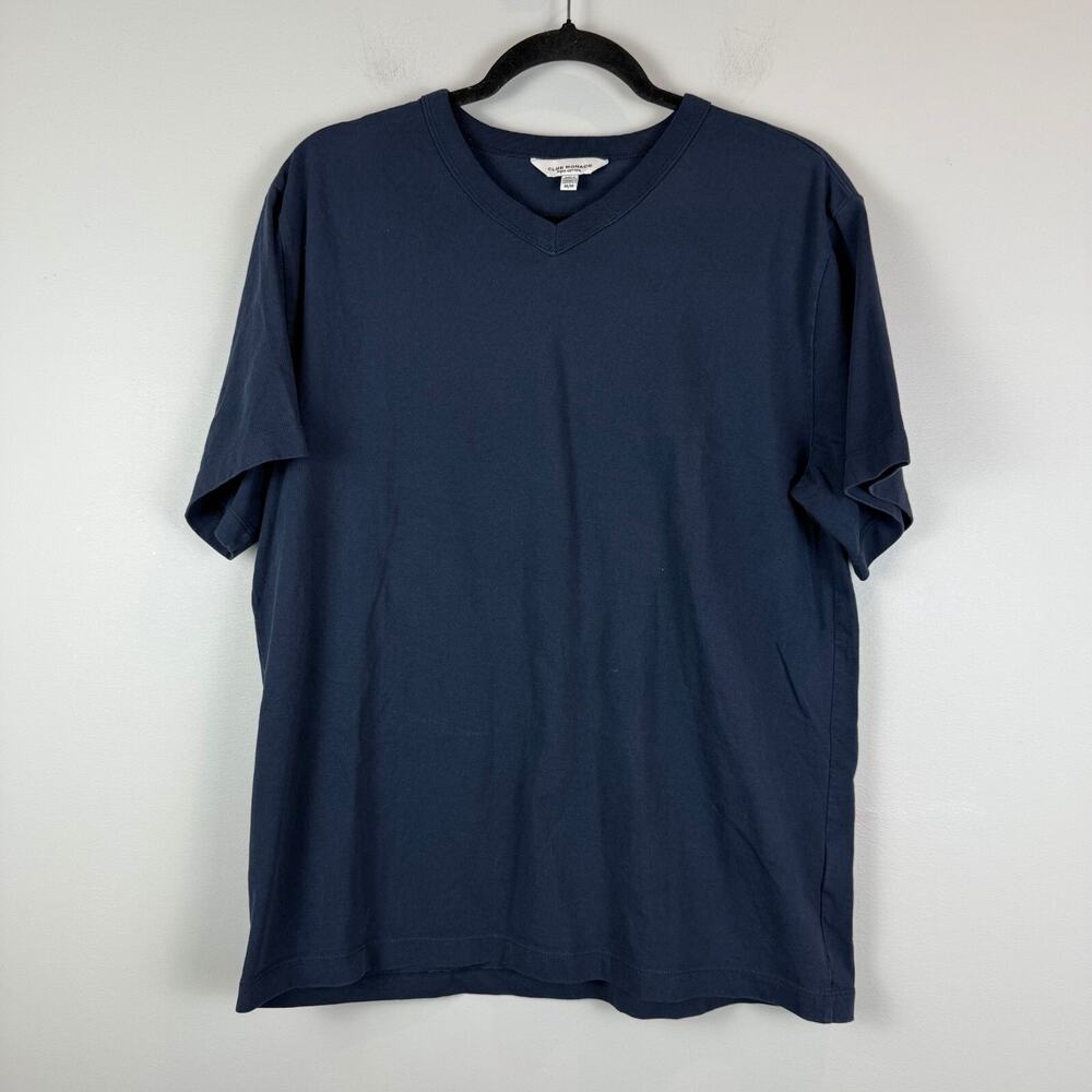 Club Monaco Navy Short Sleeve Tee